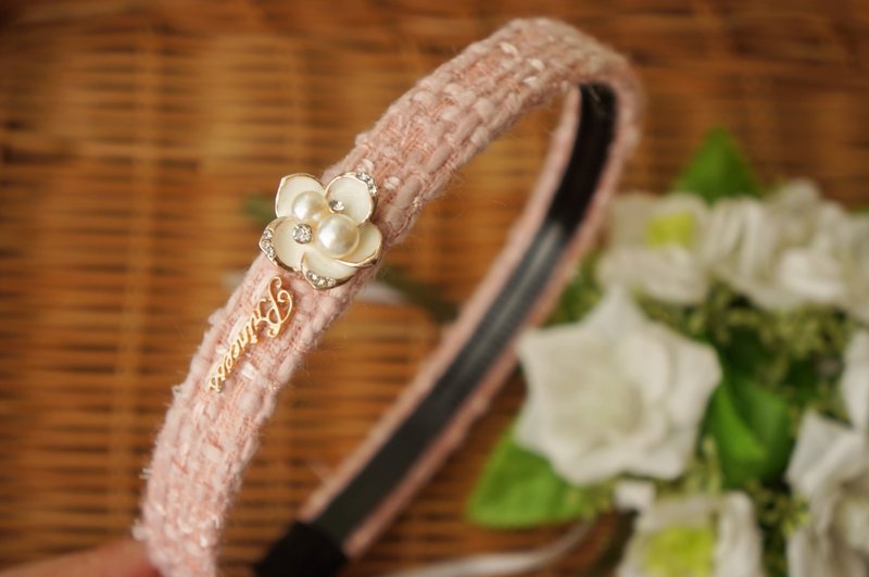 C-Super Comfortable Hairband/Hairband-Hoop Hairband Hairband Bow Class Small Fragrance Maoni-V - ที่คาดผม - วัสดุอื่นๆ หลากหลายสี