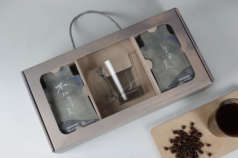 We who are not kind enough x Yingda Coffee co-branded coffee gift box - กาแฟ - วัสดุอื่นๆ สีเงิน