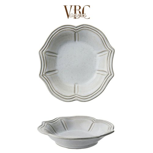 VBC Casa 義大利VBC casa-FONDACO系列24cm湯盤(經典米白)