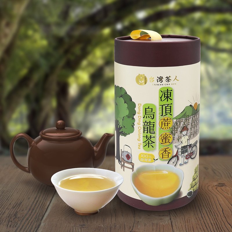 【交換禮物】 100%台灣茶│凍頂蔗蜜香烏龍茶(50gx10入) - 茶葉/茶包/水果茶 - 其他材質 金色