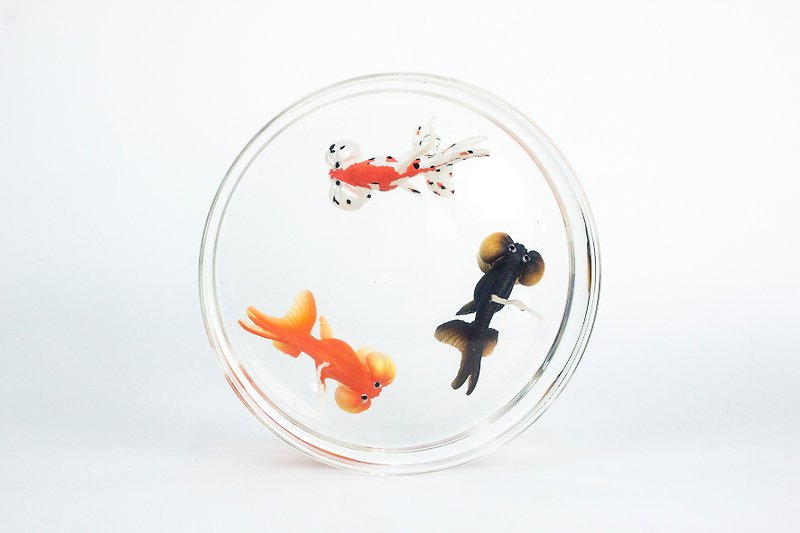 Goldfish scented candle set - Candles & Candle Holders - Paper 