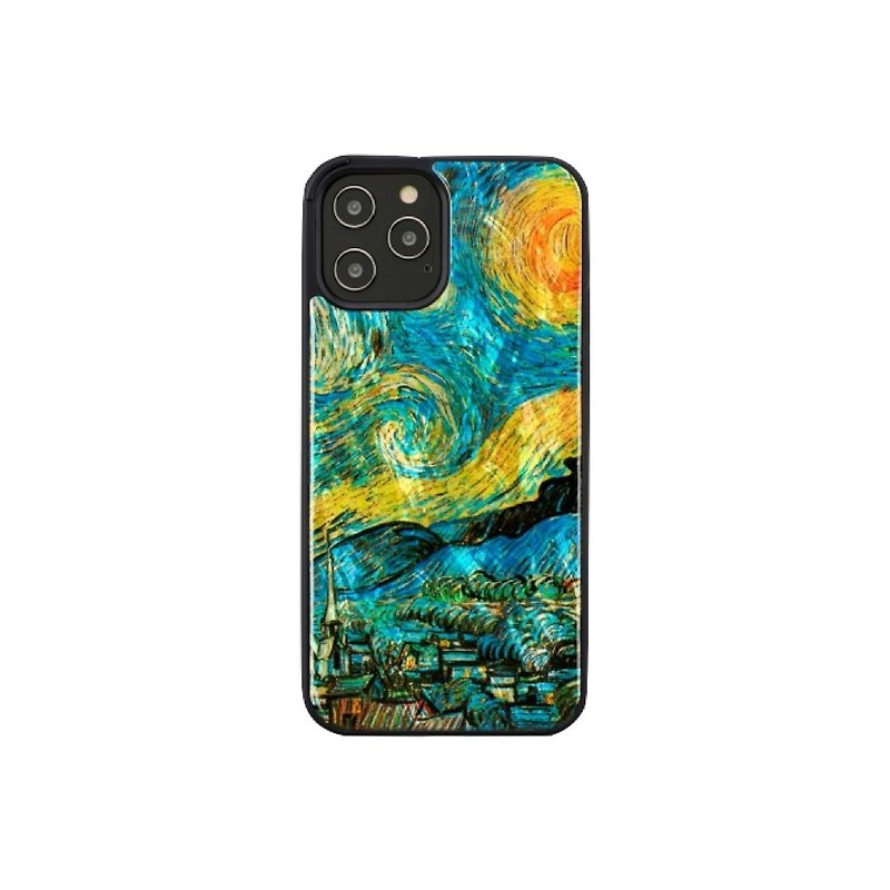 Man＆wood Natural Shell Shaped Protective Case for iPhone 12 Pro Max-Starry Night - スマホケース - シェル 多色
