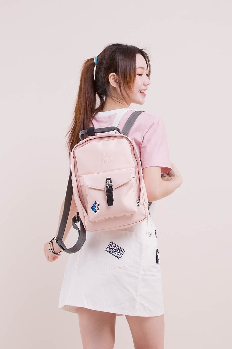 2018 Le Tour Series - Loose Heart Pack Plus - Love Powder - Backpacks - Genuine Leather Pink