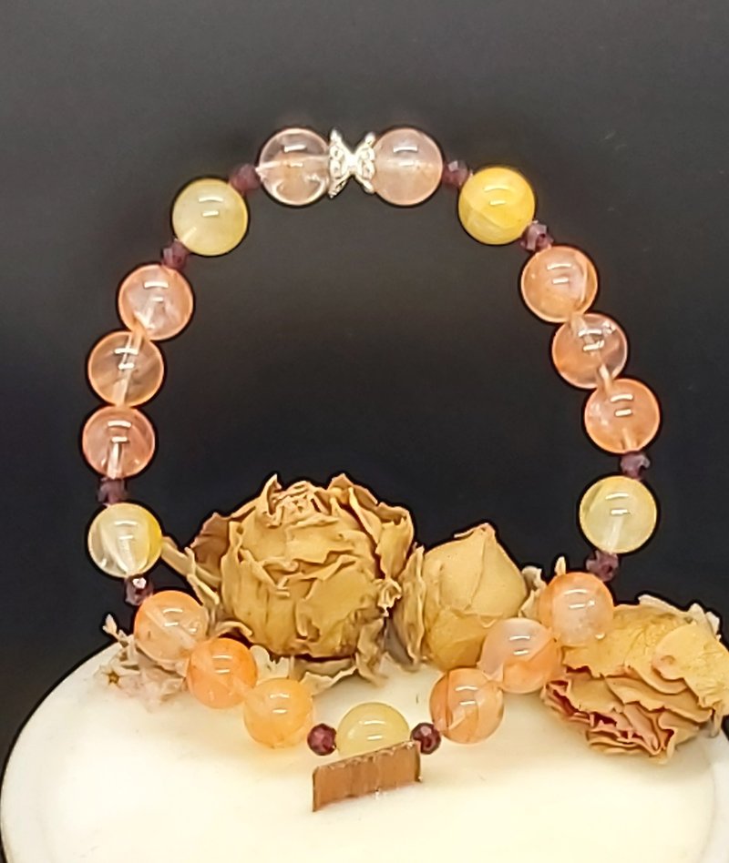 Color glue flower fairy - Bracelets - Crystal 