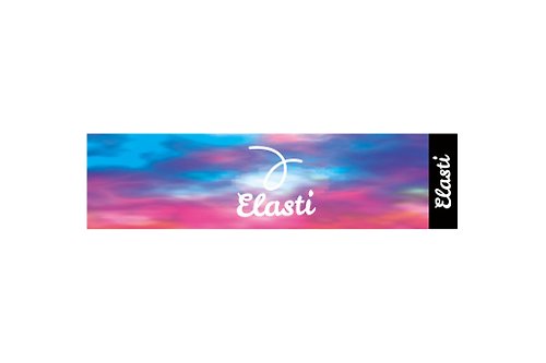 ELASTI台灣機能運動服飾 【ELASTI】時尚運動毛巾-滿天彩霞