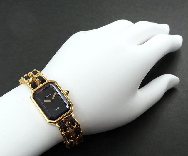 LA LUNE】中古 シャネル プルミエール スモール キューブ