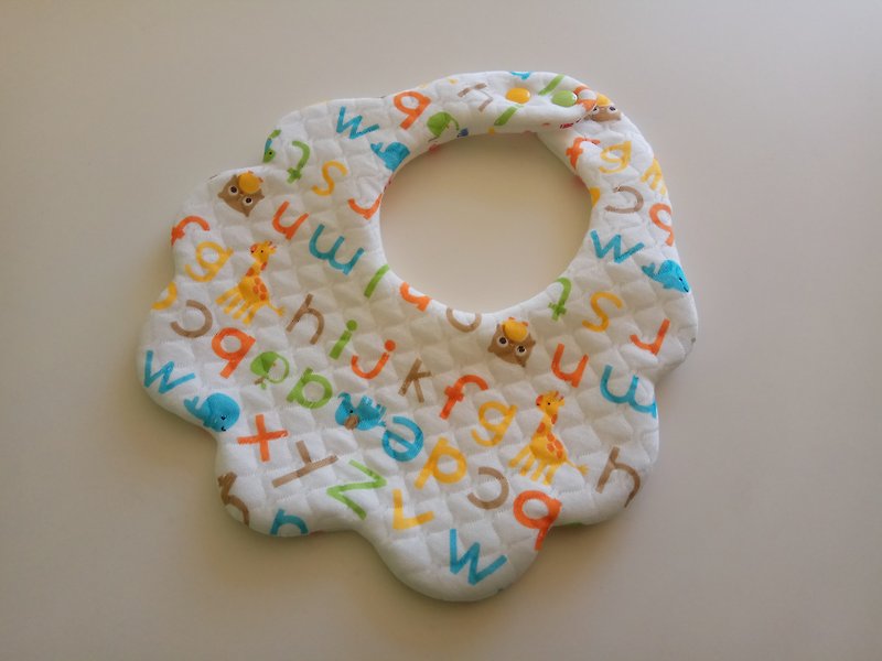 澎澎款云状Bisha Miyuki Gift Bib Baby Bib Baby Bibs Saliva towel - Baby Gift Sets - Cotton & Hemp Multicolor