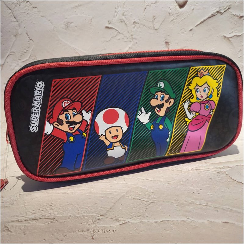 【Super Mario】Multifunctional pencil case/storage bag Super Mario - Pencil Cases - Polyester Multicolor