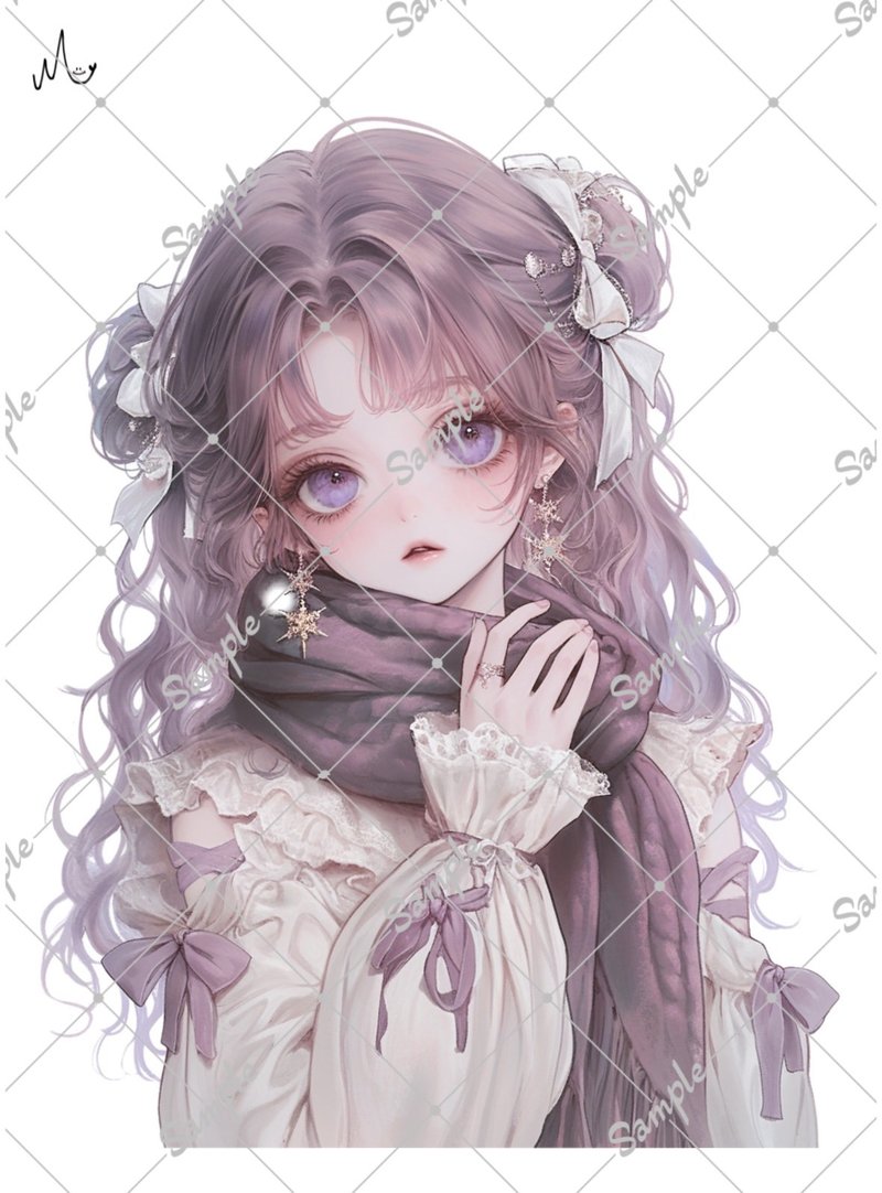 Original character stickers - สติกเกอร์ - กระดาษ 