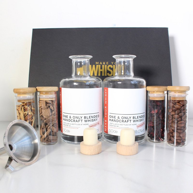 DIY材料包套裝| 自製屬於自己的威士忌 送男友父親Mini whisky版 - 其他 - 其他材質 
