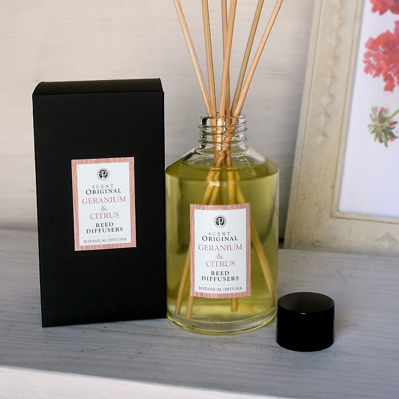 Elegant floral fragrance │ Hua Yang Qin Mi Home Essential Oil Expansion Bamboo│60ml│140ml│240ml - Fragrances - Plants & Flowers Pink