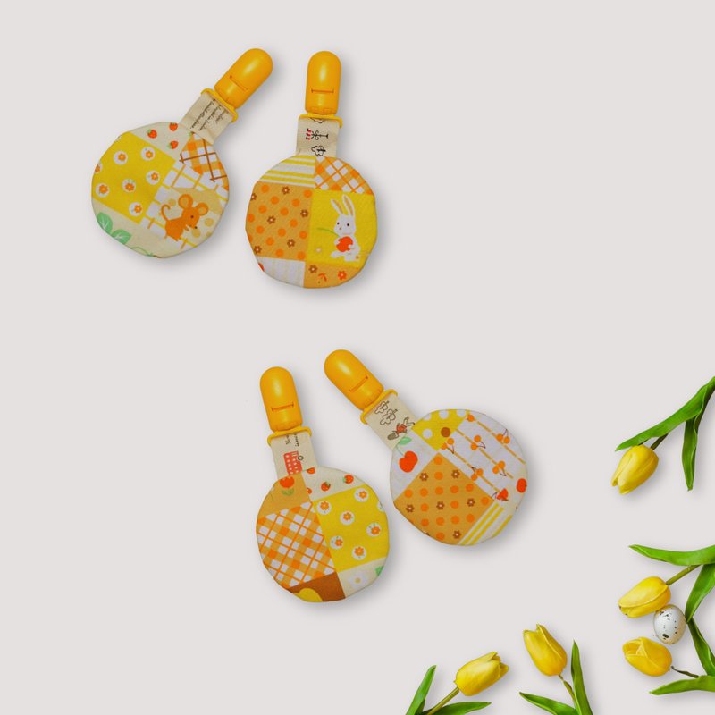 Peace Talisman Bag-Cute Yellow Plaid - ซองรับขวัญ - ผ้าฝ้าย/ผ้าลินิน สีเหลือง