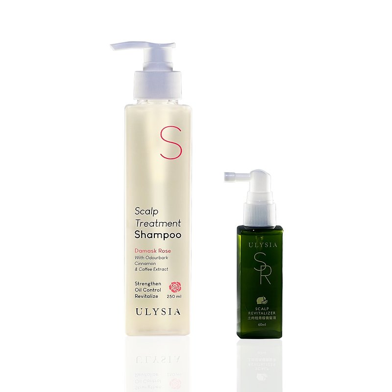 ULYSIA  Scalp and Hair Treatment Set - Shampoos - Concentrate & Extracts Pink
