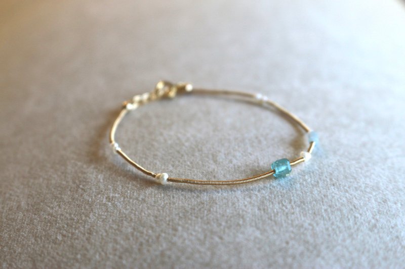 June Birthstone Bracelet Stone- Surprise Gift - - สร้อยข้อมือ - เครื่องเพชรพลอย สีเขียว