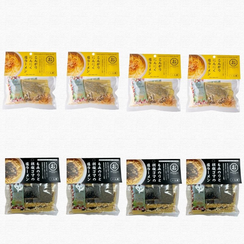 しお八　塩ラーメンセット - 拌麵/麵條/米粉 - 其他材質 