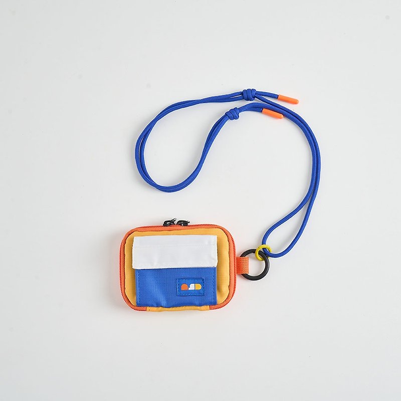 Camp wallet / Neon Orange - กระเป๋าสตางค์ - ไนลอน สีส้ม