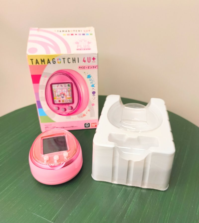 [Tamagotchi] 90% new Linen 4U Plus refillable character collectible - อื่นๆ - พลาสติก สึชมพู