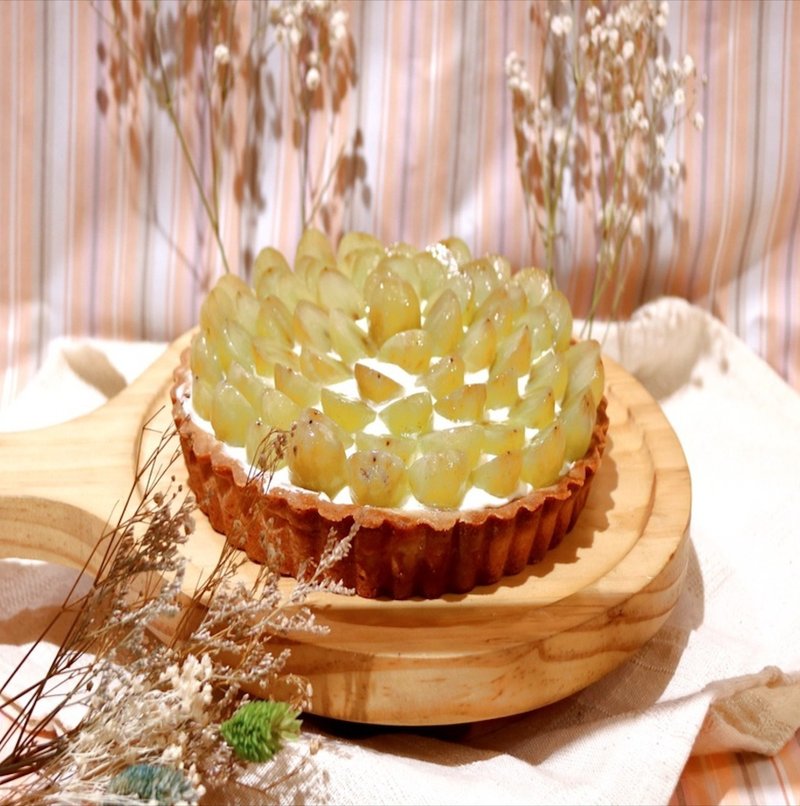 White Grape Lemon Cream Tart · DIY Handcraft · Creative Baking · Tablet Tutorial · Minimum one person to form a class - อาหาร/วัตถุดิบ - อาหารสด 