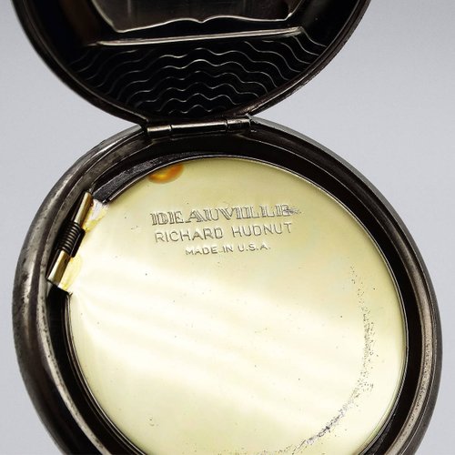 DEAUVILLE RICHARD HUDNUT Art Dco 20s USA antique compact - Shop