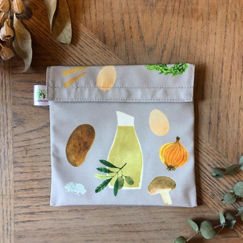 Soupy x Cosmicos Green Food Bag - ถุงใส่กระติกนำ้ - วัสดุกันนำ้ 