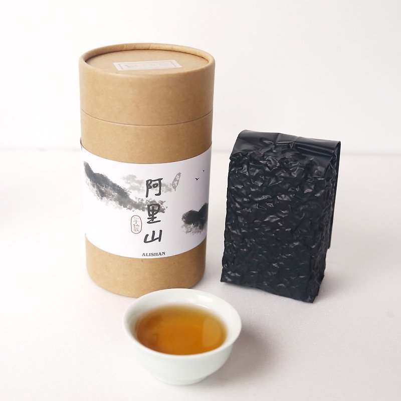 Pure Crazy Tea-Taiwan Alishan Oolong Tea 150g High Mountain Tea - ชา - อาหารสด ขาว