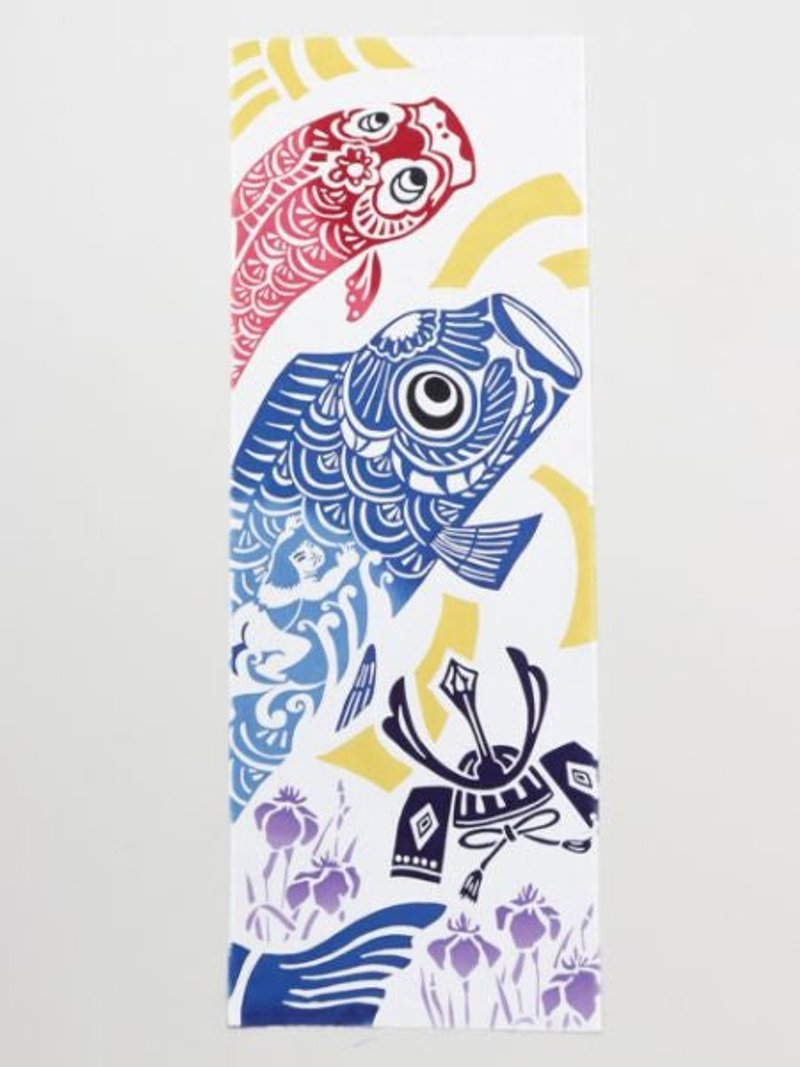 TENUGUI Towel - KOINOBORI & KABUTO - 毛巾/浴巾 - 其他材質 