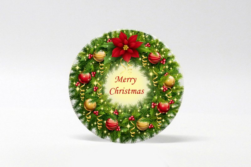 Limited Christmas coasters - Coasters - Pottery Green