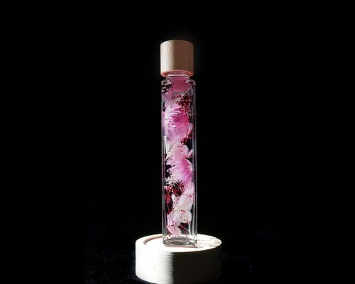 Angemara 【畢業禮物】浮游花小夜燈-粉甜心/客製化禮物純手工臺灣製