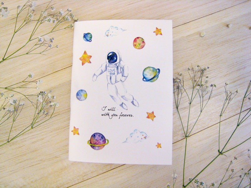 "─ the natural system and the universe astronaut" A6 blank notebook - Notebooks & Journals - Paper Multicolor