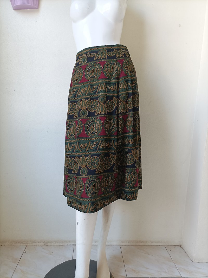 Vintage Bell Milan Skirt Made in Japan Womens Small Size - Skirts - Wool 