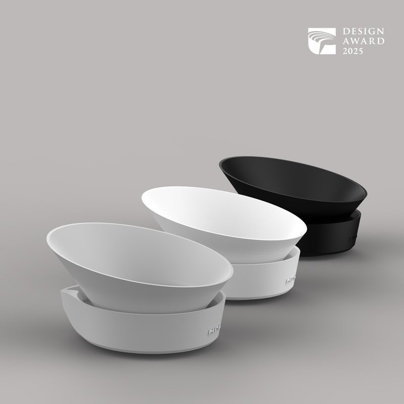 【請用膳】 雙道防蟻寵物碗 | 雙碗 - 寵物碗/碗架/自動餵食器 - 矽膠 