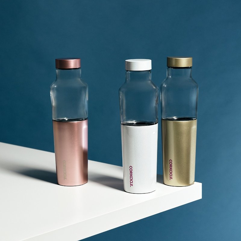 【9m88合作款】新品上市-CORKCICLE 玻璃易口瓶 600ML-共三款 - 保溫瓶/保溫杯 - 不鏽鋼 