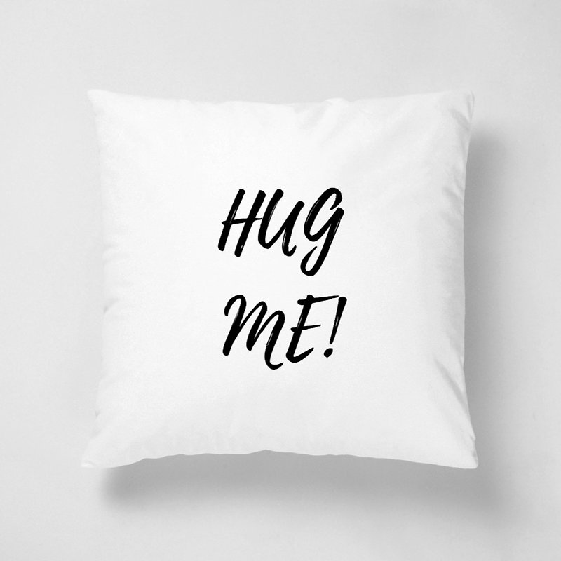 HUG ME | Short pile pillow can be customized in your favorite color - Pillows & Cushions - Polyester White