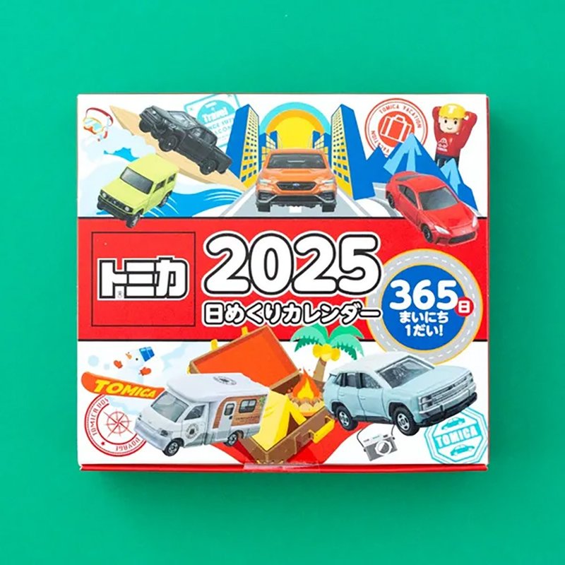 2025 calendar life TOMICA car model calendar - ปฏิทิน - กระดาษ 