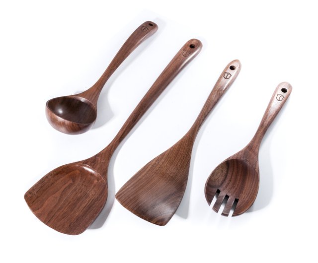 Walnut Spoon & Spatula Set