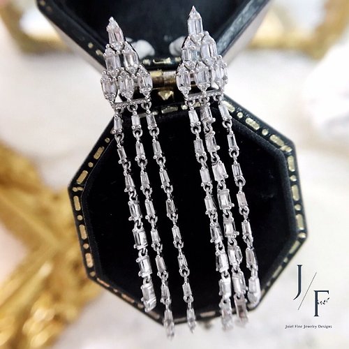 Joiel Fine Jewelry Designs 18k金流蘇鑽石耳環