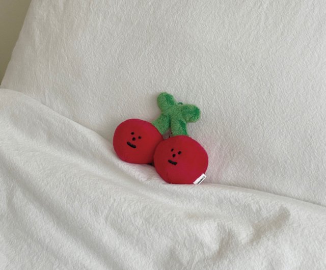 さくらんぼの表情人形キーホルダー/ペンダント - ショップ
