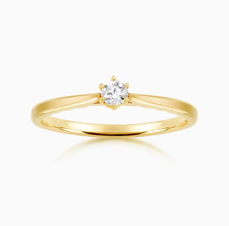 FRANKNESS 18K 玫瑰金Limerence 情迷鑽石戒指 - 對戒 - 貴金屬 粉紅色