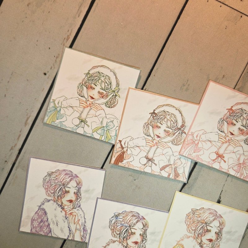 Scene -Winter, That Season - สติกเกอร์ - กระดาษ 