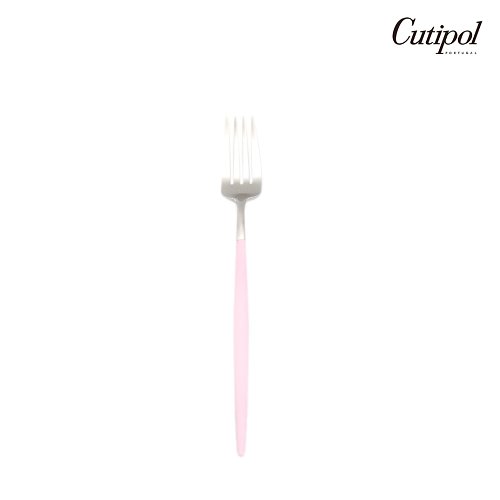 Cutipol 葡萄牙Cutipol GOA系列粉紅柄18.5cm點心叉