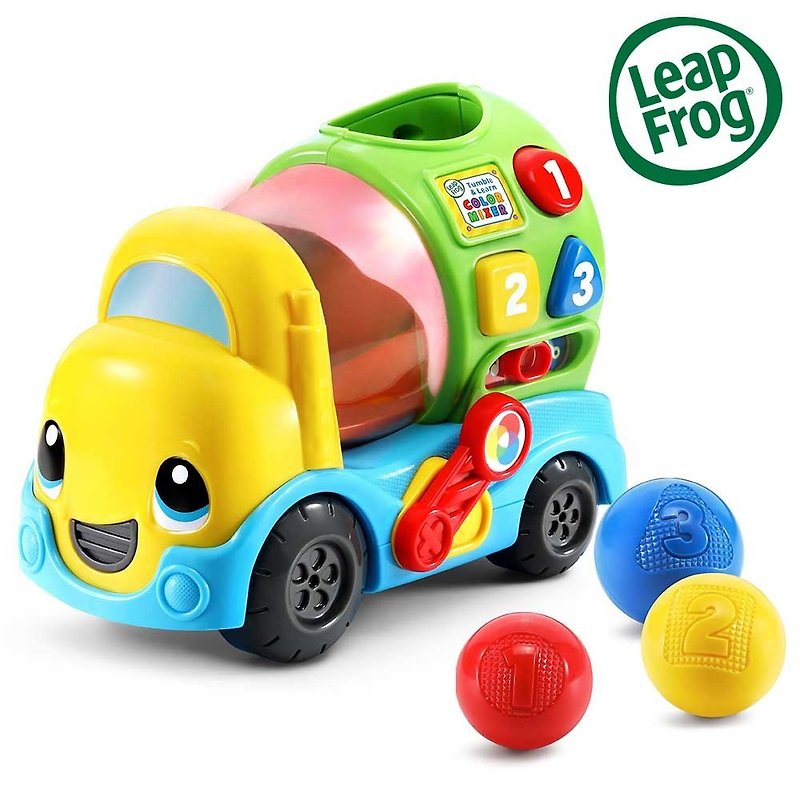 迅速な到着 - 台湾へのみ発送 [LeapFrog] カラフルなローリングカート - 知育玩具・ぬいぐるみ - プラスチック 多色