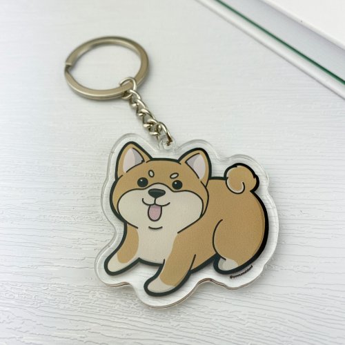 MSPC Cute Shiba Inu Keychains