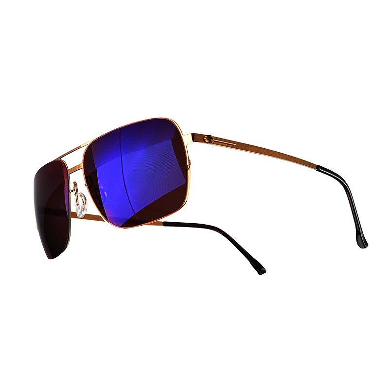 PHOTOPLY HPX Thin Steel Sunglasses Sunglasses Sunglasses Anti-Infrared Anti-UV - Sunglasses - Stainless Steel 
