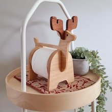 馬の形をした木製ティッシュ ペーパー ホルダー - チェンマイの