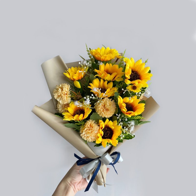 The existence of the sun - Dried Flowers & Bouquets - Other Materials Orange