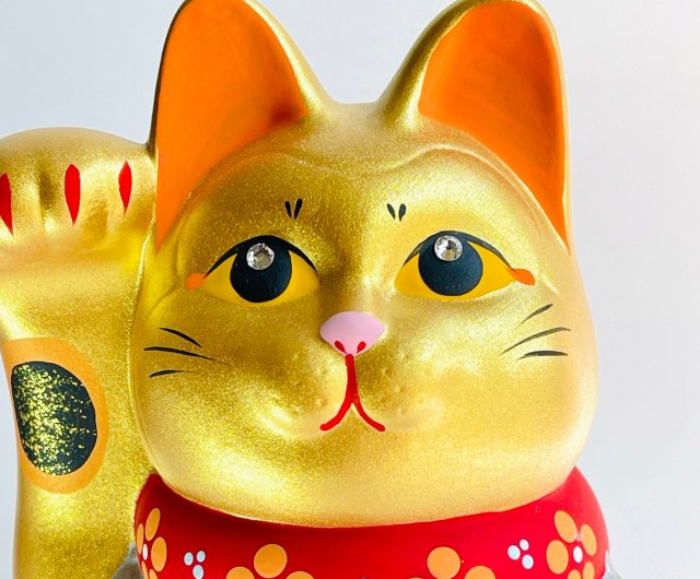 瀬戸焼-西海金招き猫-21.5cm/13.5cm/7.5cm - ショップ Riso