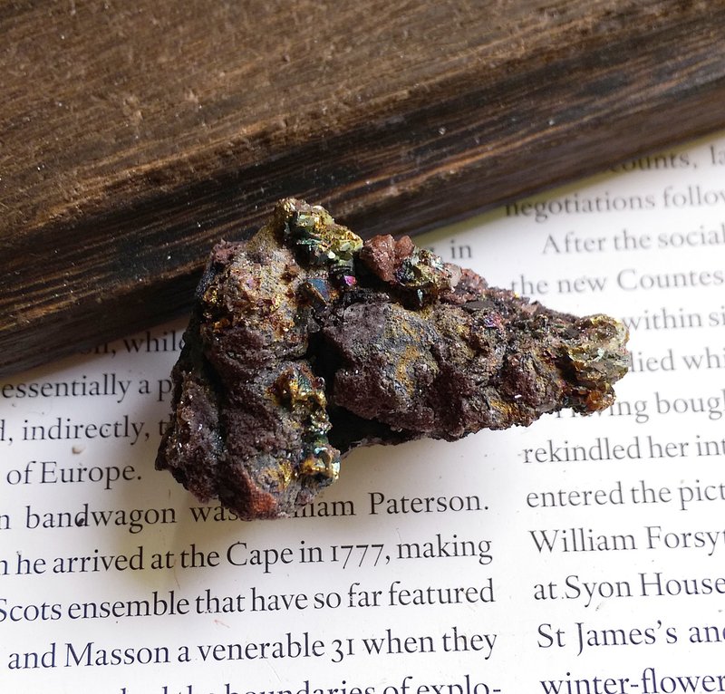 Barite Chalcopyrite 重晶石 黃銅礦 共生礦 天然礦石 原礦 - 擺飾/家飾品 - 其他材質 