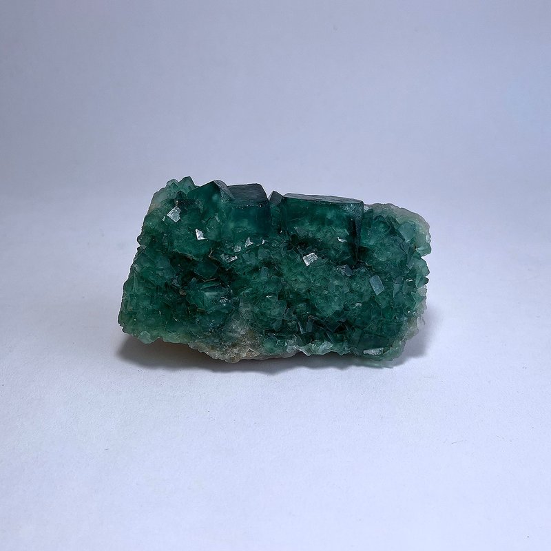 Natural Ore Madagascar Green Fluorite Raw Ore - Items for Display - Gemstone Green