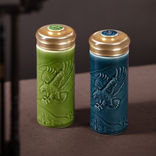 乾唐軒ACERA活瓷-新生活心感動 鴻圖大展隨身杯 / 大 / 雙層 / 4色 350ml