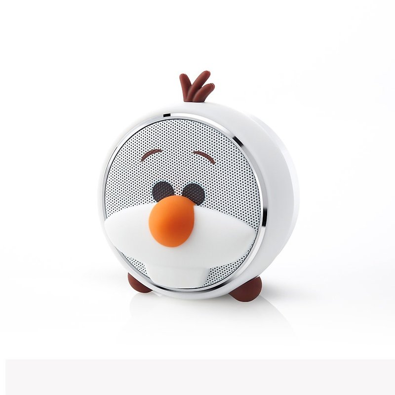 InfoThink TSUM TSUM Play Music Bluetooth Light Speaker-Xuebao Olaf - Speakers - Other Metals White
